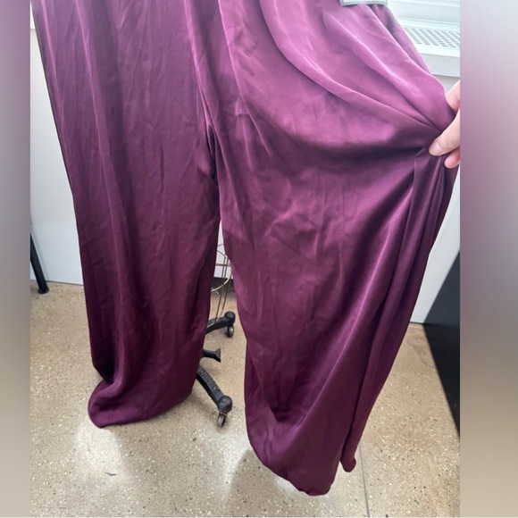 NWT MSK Purple Halter Jumpsuit, Size Medium - Picture 5 of 9